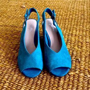 Seychelles slingback chunky heels